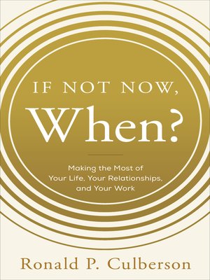 cover image of If Not Now, When?